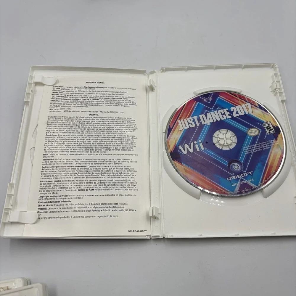 Just Dance 2017 Nintendo Wii Game‎ Ubisoft Tested